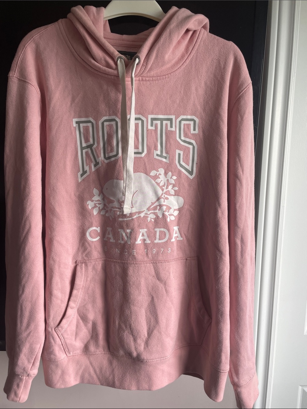 Roots Light Pink Hoodie